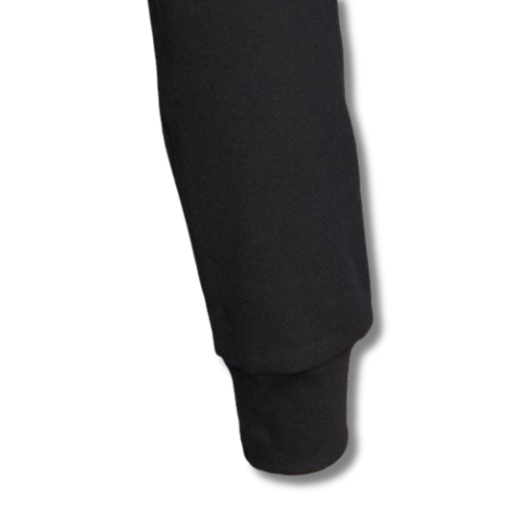 POLERA PIQUE DAMA NEGRO M/L