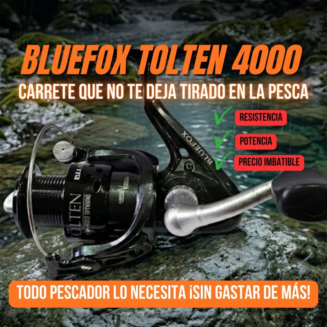 CARRETE MARCA BLUE FOX MODELO TOLTEN