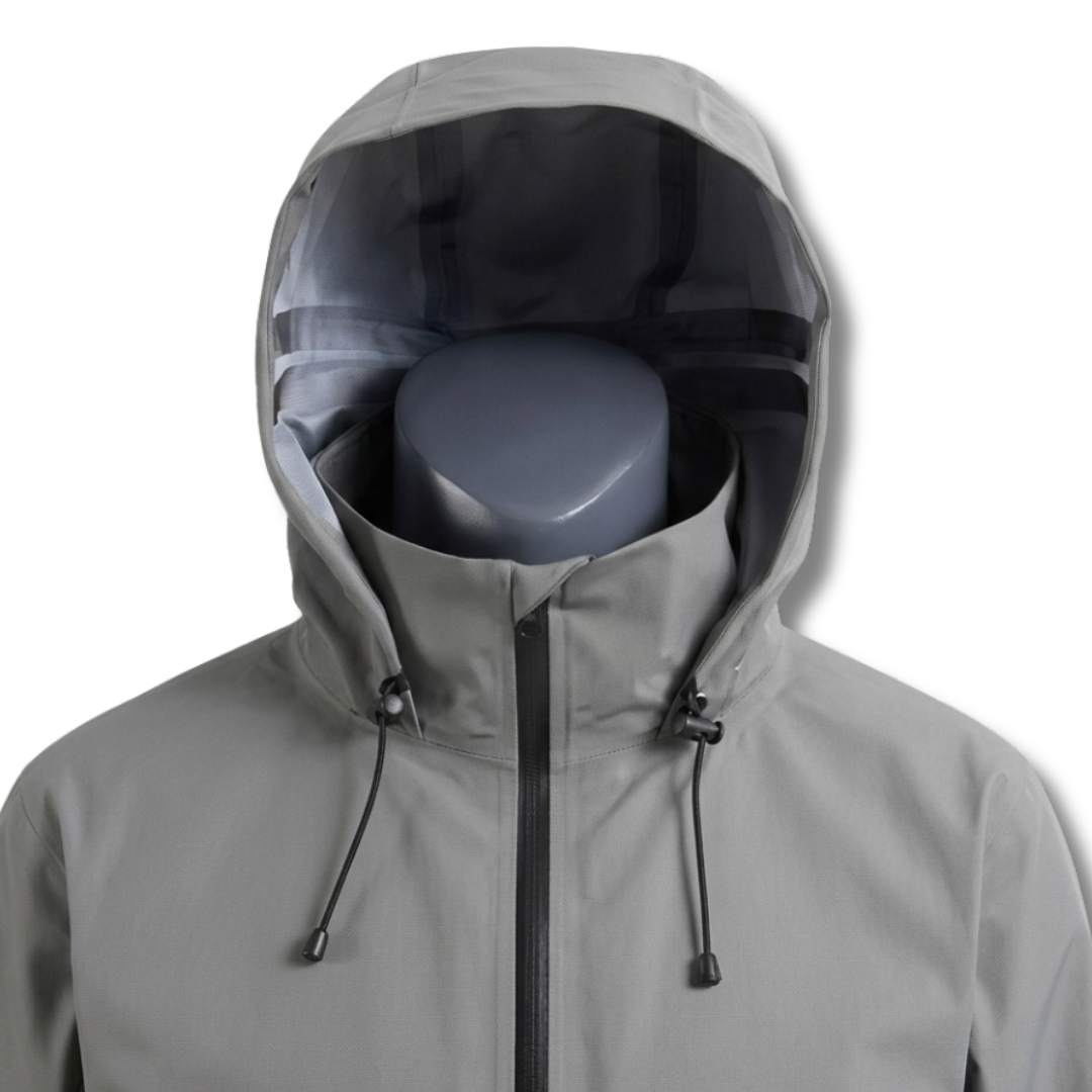 CHAQUETA VADEO GRIS 4 CAPAS