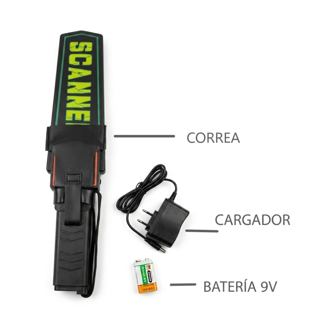 ESCANER DETECTOR DE METALES