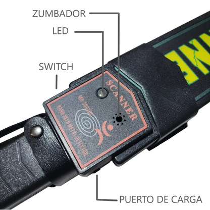 ESCANER DETECTOR DE METALES
