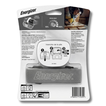 LINTERNA ENERGIZER HDL30 400 LUMENS