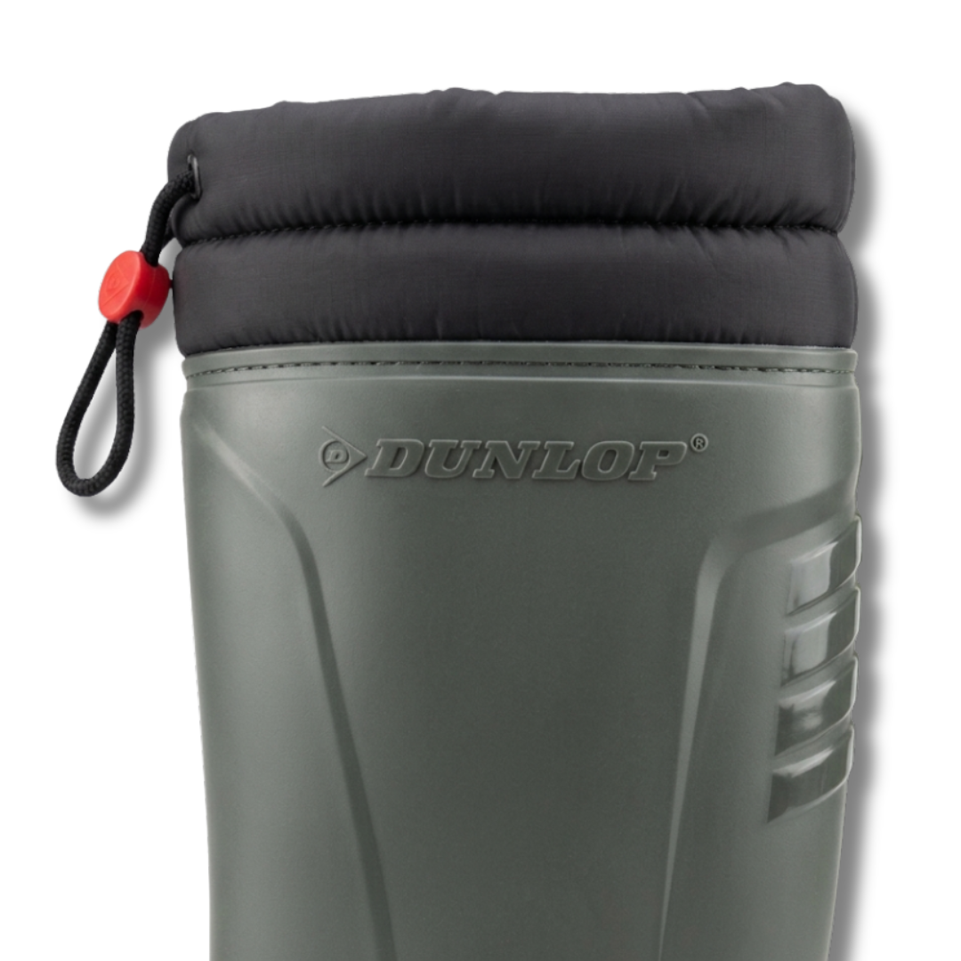BOTA DUNLOP BLIZZARD FUR LINING VERDE TÉRMICA