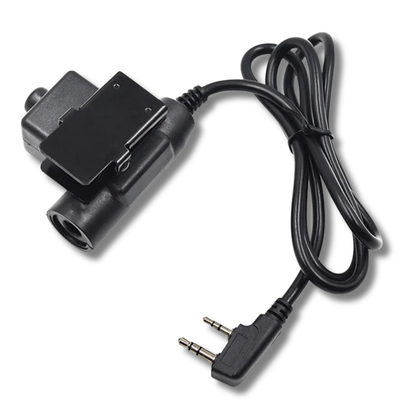 PTT ADAPTADOR RADIO WENWOOD-BAOFENG Z TACTICAL