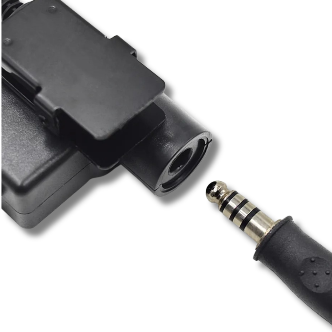 PTT ADAPTADOR RADIO WENWOOD-BAOFENG Z TACTICAL