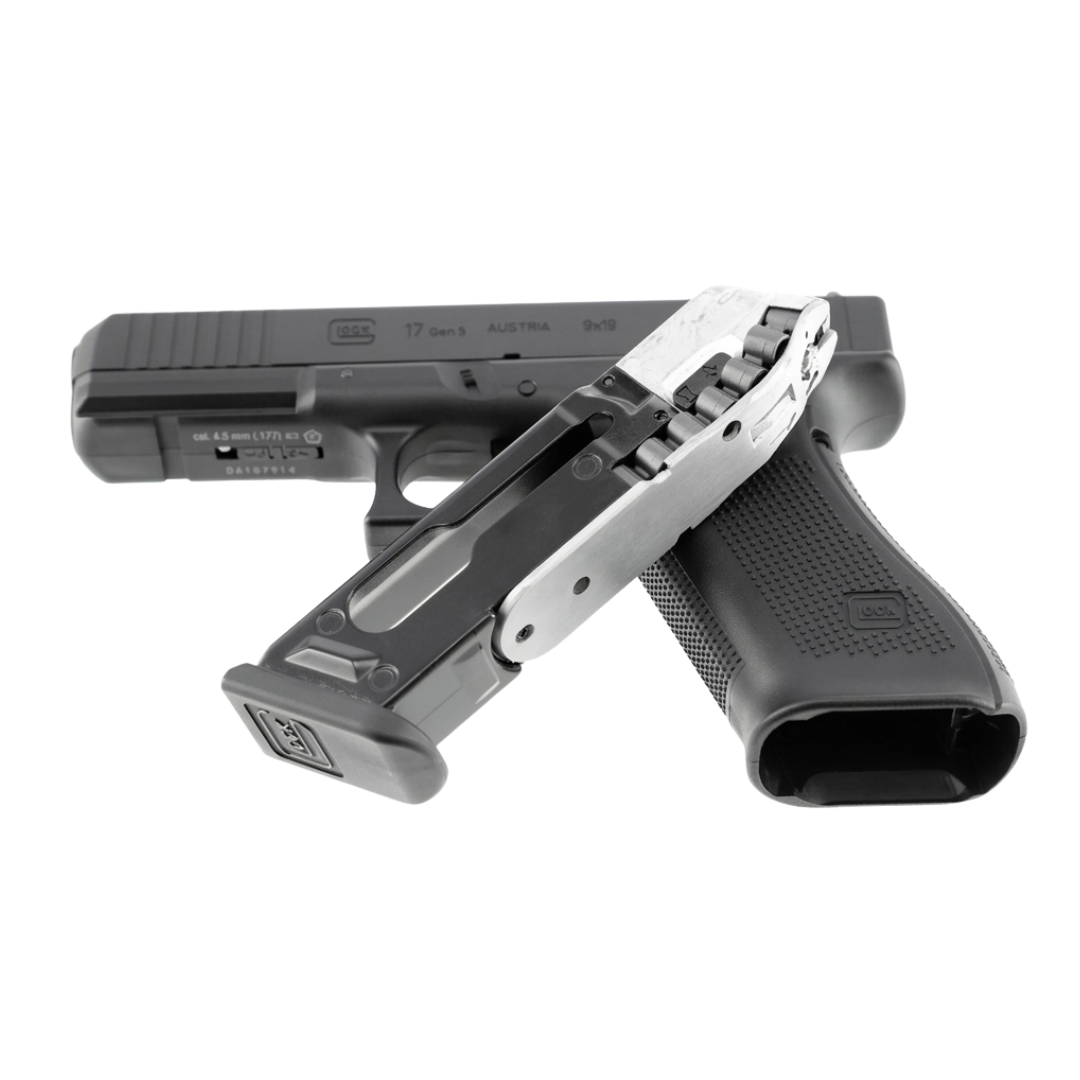 PISTOLA MOD GLOCK 17 GEN5 MOS BLK 4,5MM POSTON