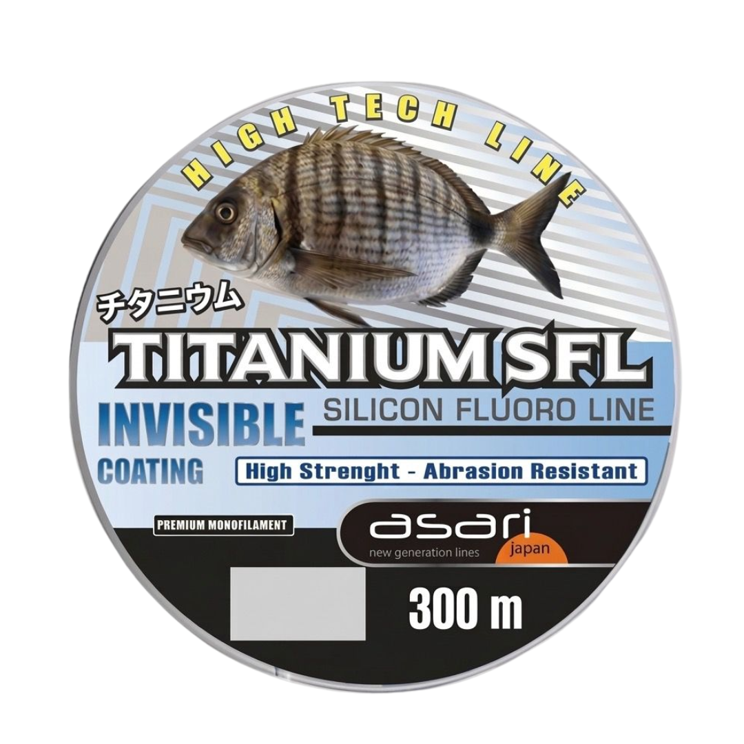LÍNEA MONOFILAMENTO REC. FLORURO MARCA ASARI 0.28MM 10.5KG 300MT