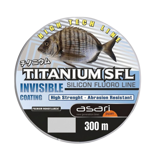 LÍNEA MONOFILAMENTO REC. FLORURO MARCA ASARI 0.28MM 10.5KG 300MT