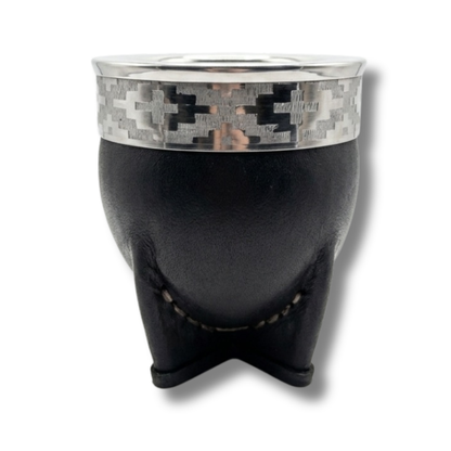MATE IMPERIAL CUERO COLOR NEGRO