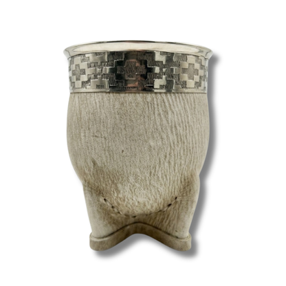 MATE IMPERIAL DE CUERO CRUDO