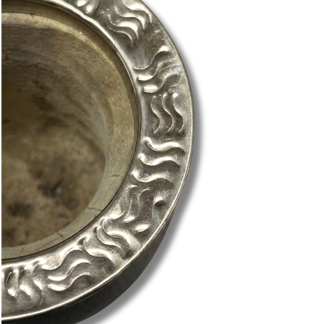 MATE IMPERIAL DE CUERO CRUDO