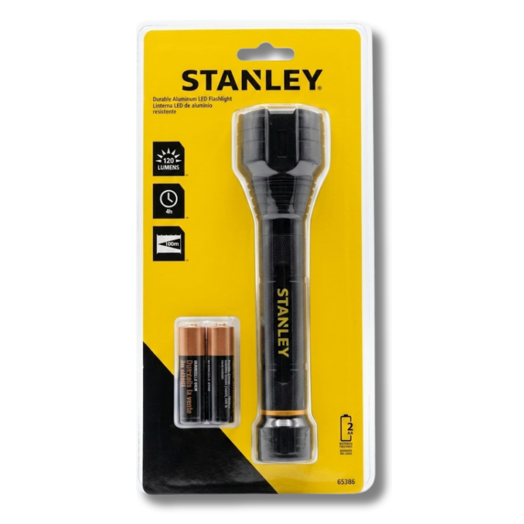 LINTERNA STANLEY 120 LUMENS ALUMINIO