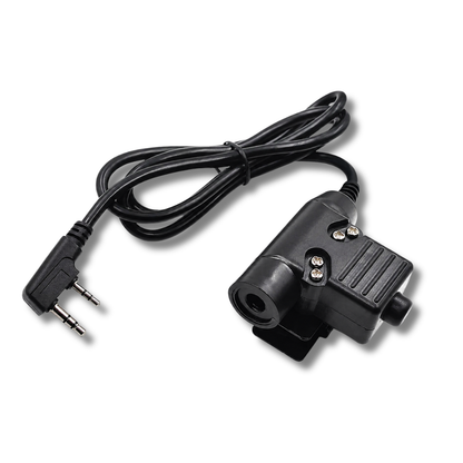 PTT ADAPTADOR RADIO WENWOOD-BAOFENG Z TACTICAL