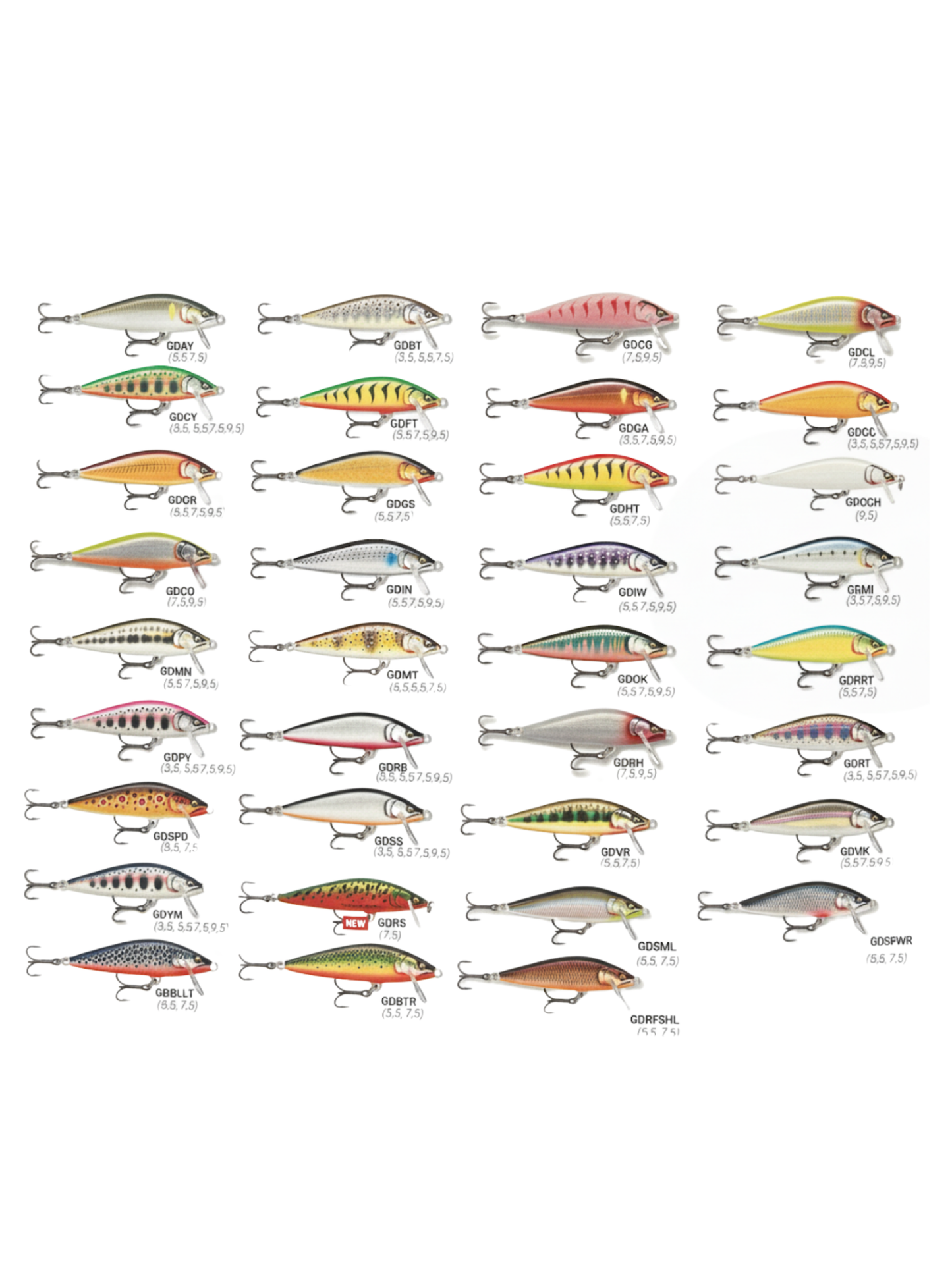 SEÑUELO RAPALA ELITE SUMERGIBLE 7.5