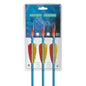 SET FLECHA ALUMINIO 3 UNIDADES