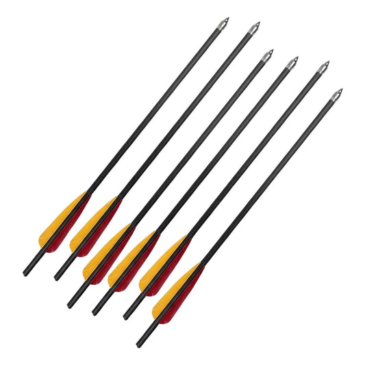SET FLECHA BALLESTA 6 UN ALUMINIO 20''