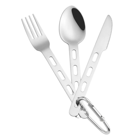 SET UTENSILIOS ACERO INOXIDABLE 3 UND
