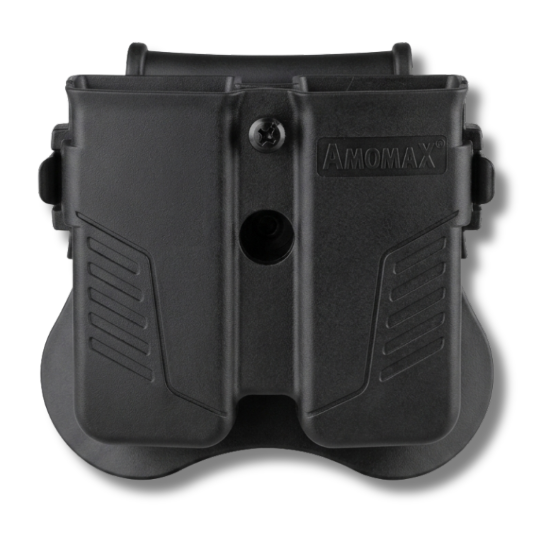 CARGADOR PISTOLA DOBLE AMOMAX NEGRO 9MM-40-45