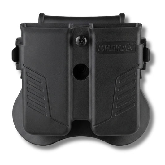 CARGADOR PISTOLA DOBLE AMOMAX NEGRO 9MM-40-45
