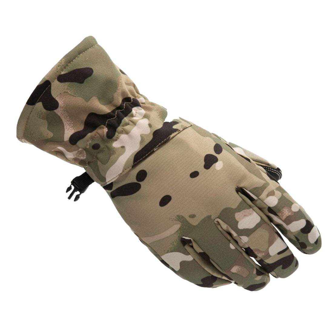 GUANTE TÉRMICO SOFTSHELL MULTICAM