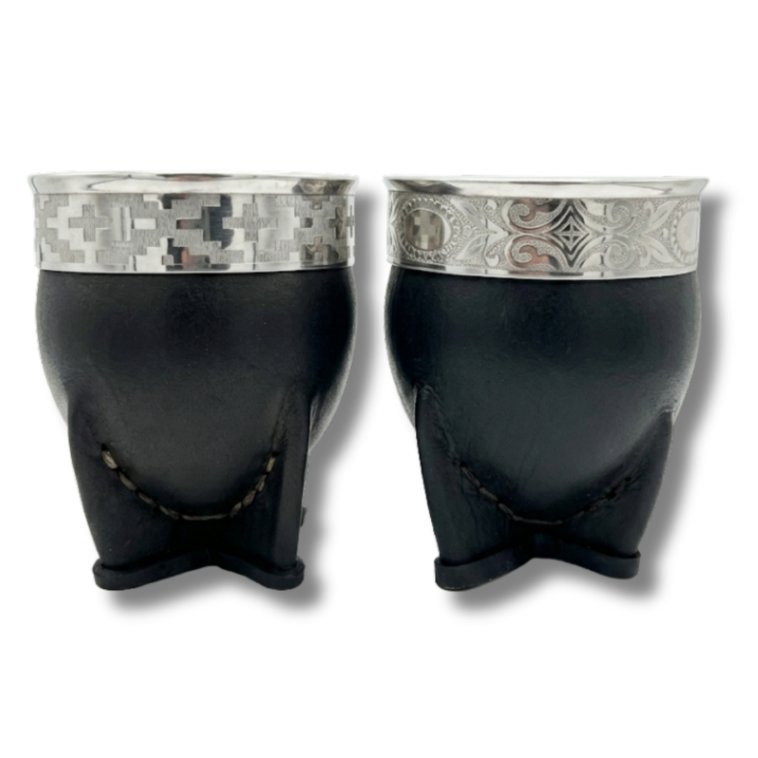 MATE IMPERIAL CUERO COLOR NEGRO