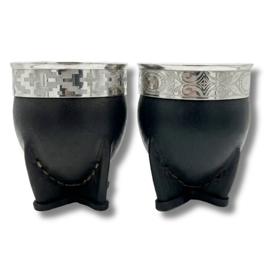 MATE IMPERIAL CUERO COLOR NEGRO