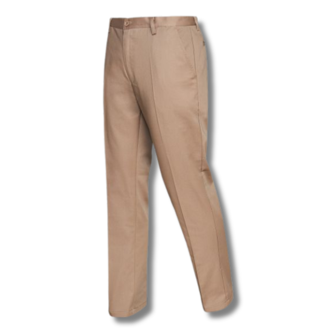 PANTALÓN GABARDINA VARÓN BEIGE