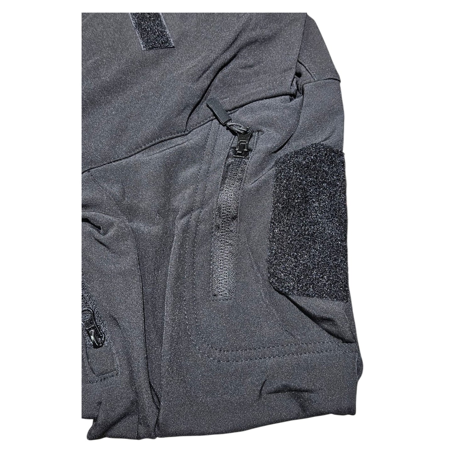 Chaqueta tactica softshell negra