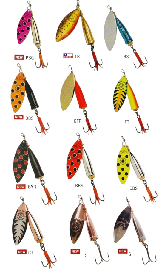 SPINNER VIBRAX BLUE FOX SALMON