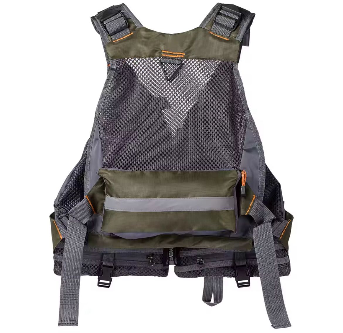 CHALECO PESCA VERDE/GRIS
