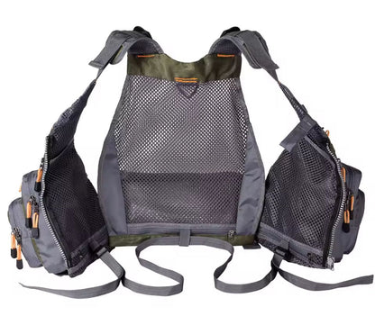 CHALECO PESCA VERDE/GRIS